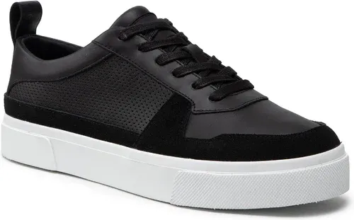Sneakersy Calvin Klein - Low Top Lace Up Lth HM0HM00495 Ck Black BEH
