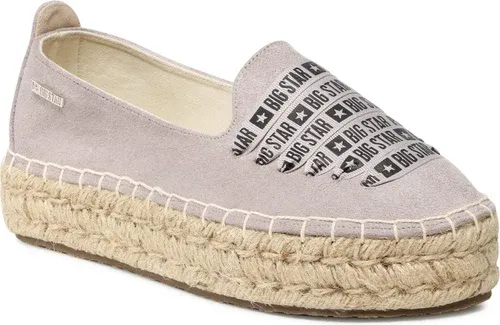 Espadrilky BIG STAR - JJ274890 Grey