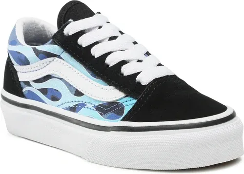 Tenisky Vans - Old Skool VN0A7Q5FABW1 (Camo Flame) Blue/Ice Cam