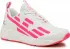 Sneakersy EA7 EMPORIO ARMANI - X8X033 XCC52 M499 White/Pink Fluo