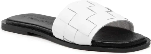Šľapky TAMARIS - 1-27122-28 White Leather 117