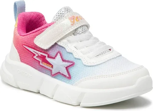 Sneakersy Geox - J Aril G. B J15DLB 0AS54 C0653 M White/Multicokolor