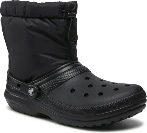 Čižmy Crocs - Classic Lined Neo Puff Boot 206630 Black/Black