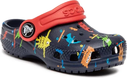 Šľapky Crocs - Classic Easy Icon Clog 207592 Navy/Blue Marine