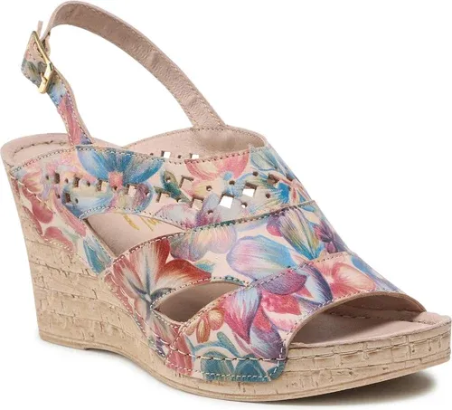 Sandále POLLONUS - 5-1398-007 Kwiatowy/Perfo