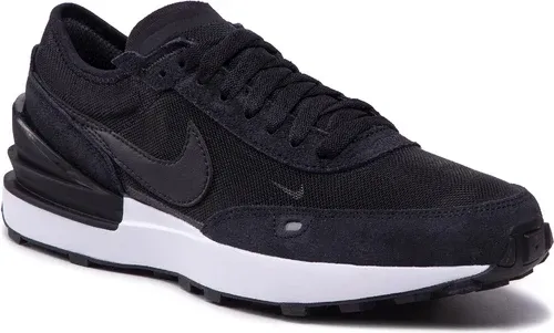 Topánky NIKE - Waffle One (Gs) DC0481 001 Black/Black/White/Orange