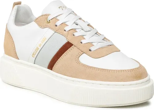 Sneakersy CYCLEUR DE LUXE - Panache CDLW221037 White/Beige/Blue Blush