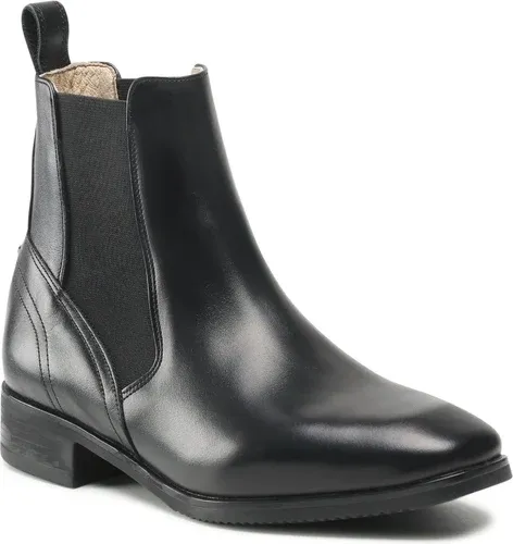 Kotníková obuv s elastickým prvkom HIPPICA - St. Moriz Čierna