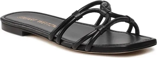 Šľapky STUART WEITZMAN - Wovenknotslidesandal SA616 Black