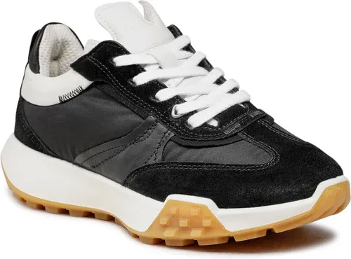 Sneakersy ECCO - Retro Sneaker W 21170352307 Black/Black/Black/White