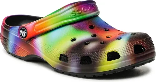 Šľapky CROCS - Classic Solarized Clog 207556 Black/Multi