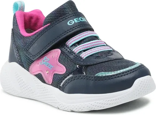 Sneakersy Geox - B Sprintye G. D B254TD 01454 C4268 S Navy/Fuchsia