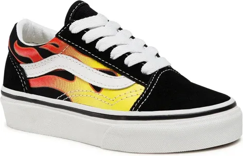 Tenisky Vans - Old Skool VN0A5AOAXEY1 (Flame) Black/True White