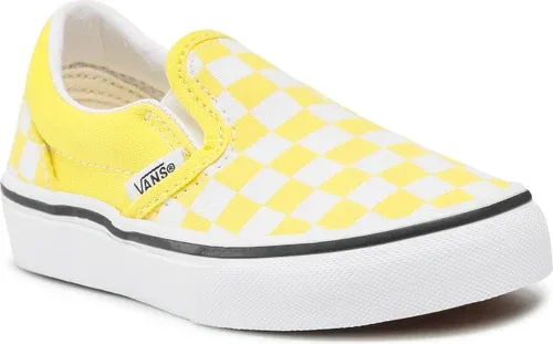 Tenisky Vans - Classic Slip-O VN0A7Q5GABP1 (Checkerboard) Blazing Ye