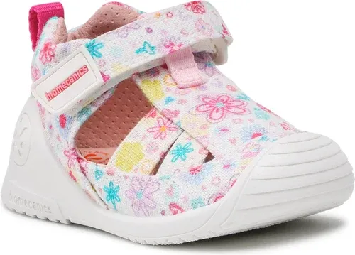 Sandále Biomecanics - 222172-B Blanco Y Flores