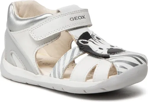 Sandále Geox - B Each G. A B250AA 085NF C0007 White/Silver