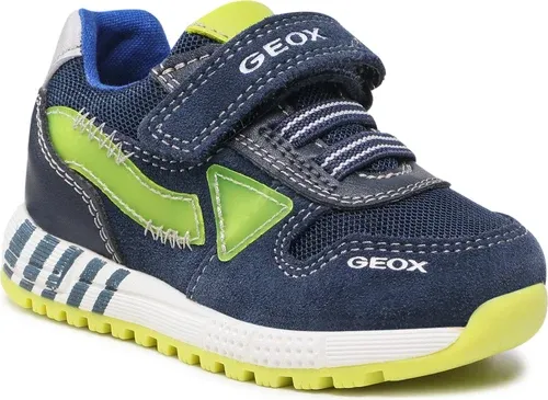 Sneakersy Geox - B Alben B. A B253CA 02214 C4502 M Navy/Fluo Yellow