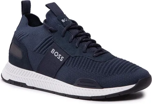 Sneakersy BOSS - Titanium Runn 50470596 10232616 01 Dark Blue 401