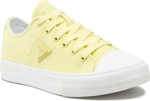 Tramky GUESS - Sneaker Vulcan. Low FL6PNZ FAB12 LIME