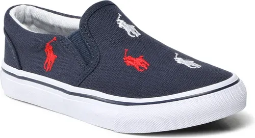 Tenisky Polo Ralph Lauren - Keaton Slip On RF103402 S Navy/Red/Wht