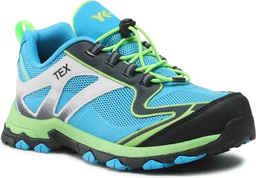 Sneakersy YK-ID by Lurchi - Cedric-Tex 33-27102-39 D Blue/Neon Green