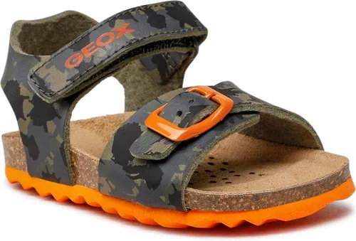 Sandále Geox - B S. Chalki B. A B922QA 00004 C0623 M Military/Orange