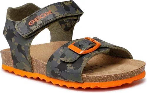 Sandále Geox - B S.Chalki B. A B922QA 00004 C0623 S Military/Orange