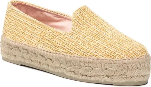 Espadrilky MANEBI - Slippers D T 1.1 D0 Natural Raffia Stripes