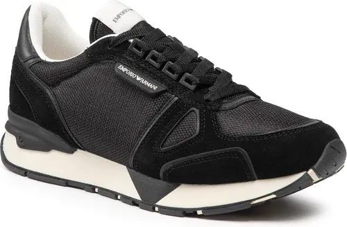 Sneakersy Emporio Armani - X4X544 XM727 A083 Black/Black/Black