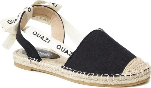 Espadrilky QUAZI - WSS990-96 Black