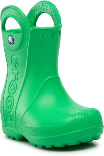 Gumáky Crocs - Handle It Rain Boot Kids 12803 Grass Green