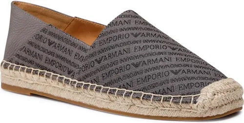 Espadrilky Emporio Armani - X4S026 XN172 Q791 Acciao/Black