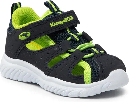 Sandále KangaRoos - Kl-Rock Lite Ev 02058 000 4054 Dk Navy/Lime Sandále KangaRoos - Kl-Rock Lite Ev 02058 000 4054 Dk Navy/Lime