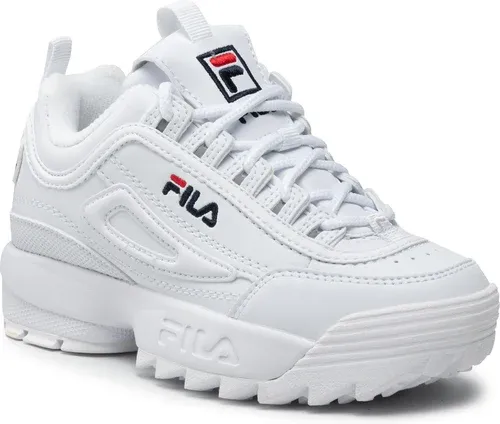 Sneakersy Fila - Disruptor Kids 1010567.1FG White