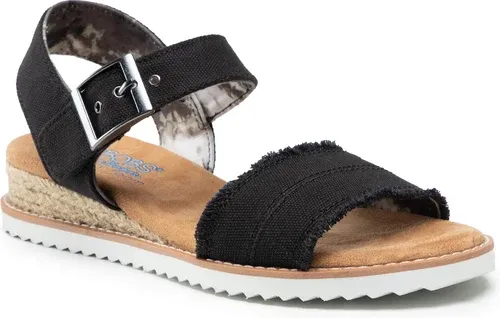 Espadrilky SKECHERS - BOBS Adobe Princess 113541/BLK Black