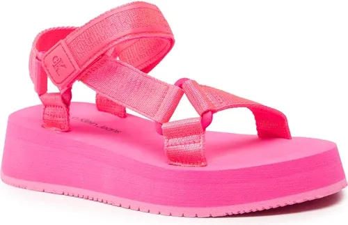 Sandále CALVIN KLEIN JEANS - Prefresato Sandal 1 YW0YW00557 Knockout Pink TAC