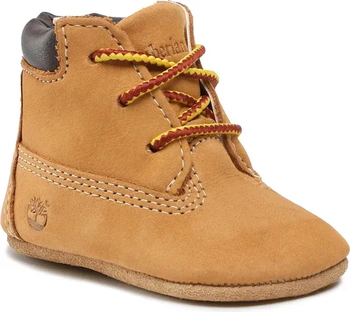 Členková obuv TIMBERLAND - Crib Bootie With Hat TB09589R2311 Wheat/Wheat