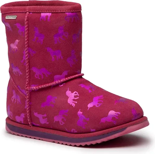 Topánky EMU Australia - Rainbow Unicorn Brumby K12373 Deep Pink