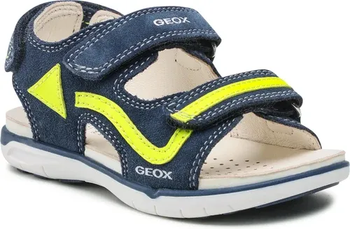 Sandále Geox - B S.Delhi B. A B254LA 022BC C4502 S Navy/Fluo Yellow