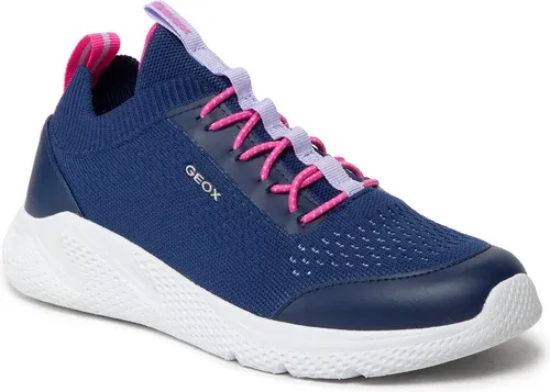 Sneakersy Geox - J Sprintye G.B J25FWB 0006K C4268 D Navy/Fuchsia