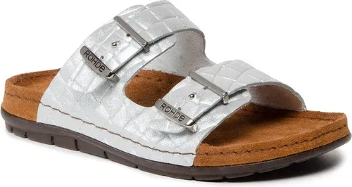 Šľapky ROHDE - 5863 Silver 89