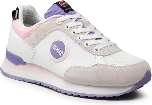 Sneakersy COLMAR - Travis Mellow 071 White/Blush Pink/Purple