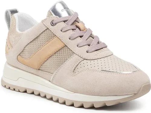 Sneakersy GEOX - D Tabelya A D25AQA 01122 C5561 Beige/Apricot