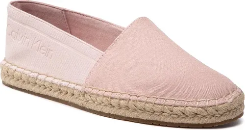 Espadrilky CALVIN KLEIN - Espadrille He-Canvas HW0HW00738 Spring Rose TER