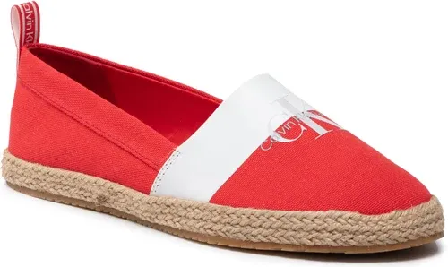 Espadrilky CALVIN KLEIN JEANS - Espadrilles 1 YW0YW00576 Bright Orange SCY