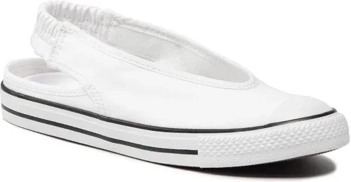 Sandále CONVERSE - Ctas Dainty Slingback Slip 572627C White/White/Black
