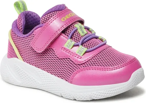 Sneakersy Geox - B Sprintye G. E B254TE 07TBC C8N3A S Fuchsia/Acid Green
