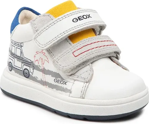 Sneakersy Geox - B Biglia B. D B044DD 08520 C0592 White/Yellow