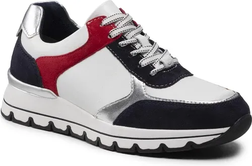 Sneakersy TAMARIS - 1-23719-28 White/Navy Com