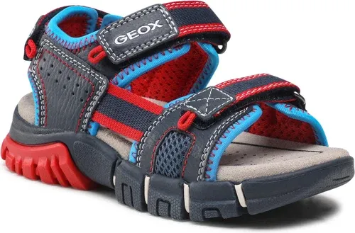 Sandále Geox - J S.Dynomix B. B J25GHB 0FE15 C0735 S Navy/Red